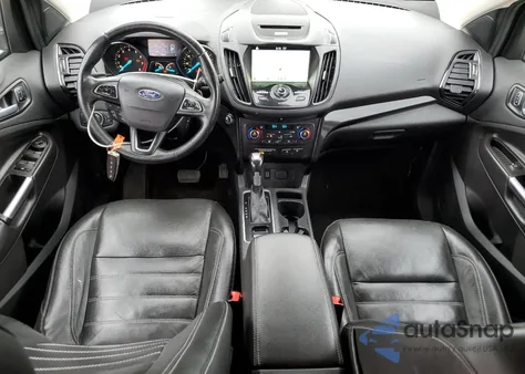 2017 Ford Escape Titanium z USA, uszkodzony, nr VIN 1FMCU9JD7HUE50719